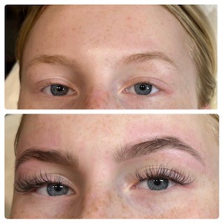 Semi Permanent Lashes by Georgia Before and After 2023