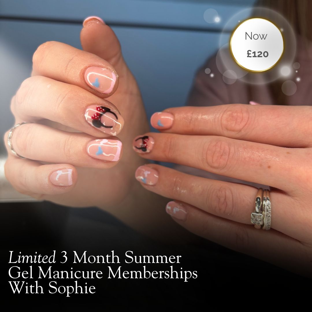 * Limited 3 Month Summer Gel Manicure Memberships with Sophie Product Image